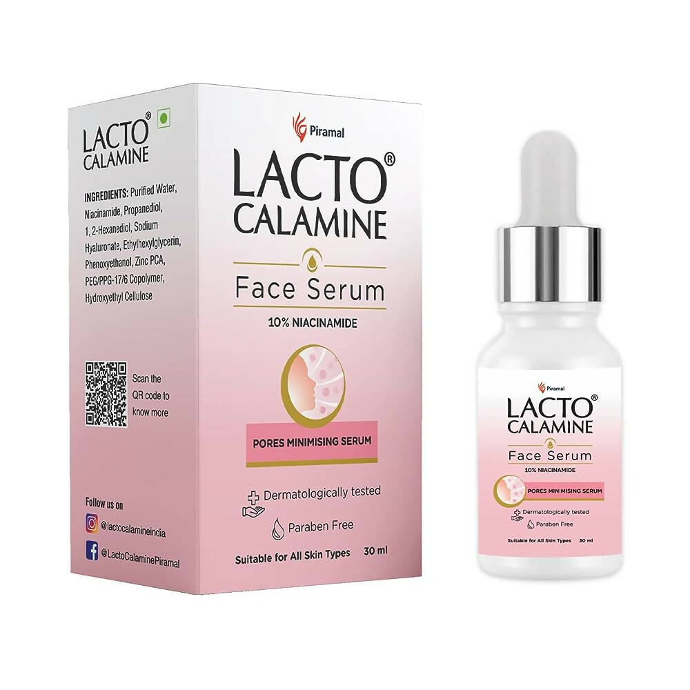Lacto Calamine 10% Niacinamide Face Serum - Distacart