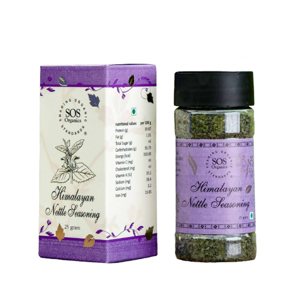 SOS Organics Himalayan Nettle Seasoning - Distacart