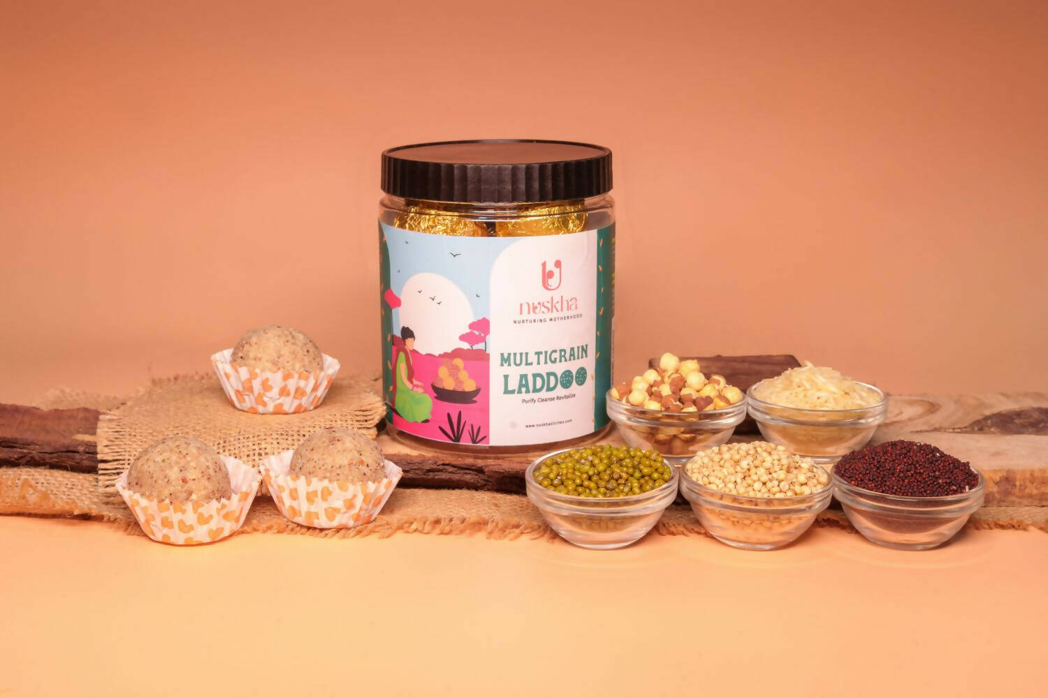 Nuskha Multigrain Laddoo - Distacart