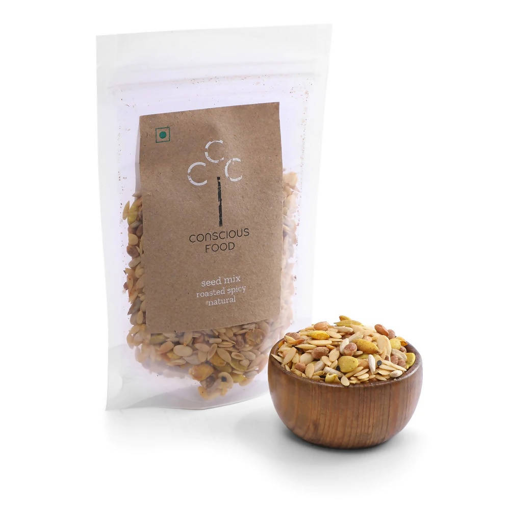 Conscious Food Natural Seed Mix Roasted Spicy