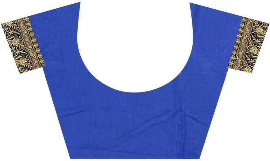 Vamika Orange Embroidery Sana Silk Saree - Distacart