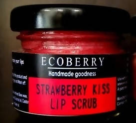 Ecoberry Strawberry Kiss Lip Scrub