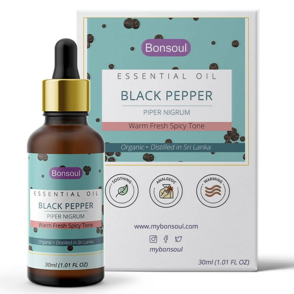 Bonsoul Black Pepper Essential Oil
