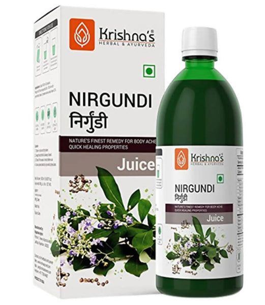 Krishna's Herbal & Ayurveda Nirgundi Juice - Distacart