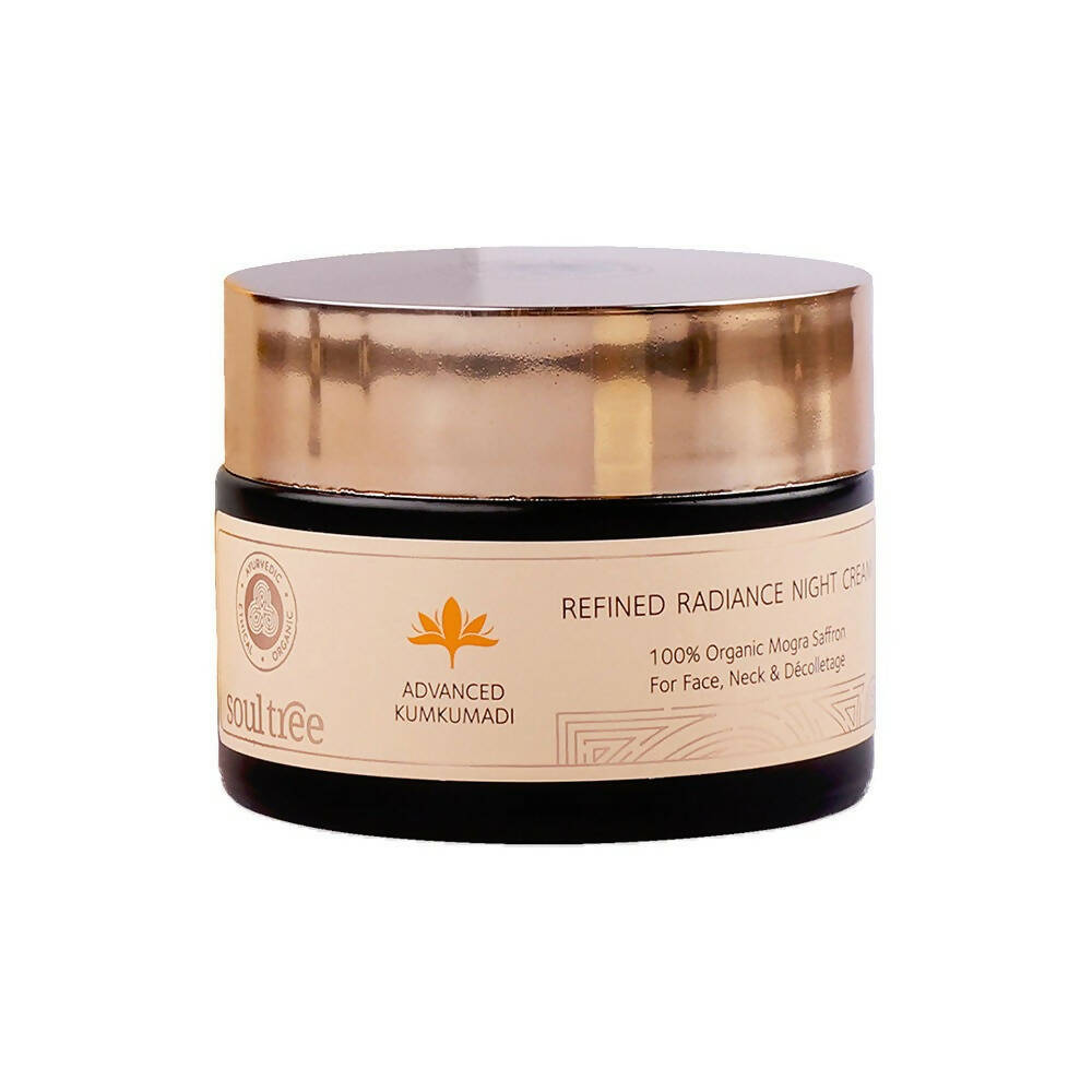 Soultree Advanced Kumkumadi Refined Radiance Night Cream - Distacart