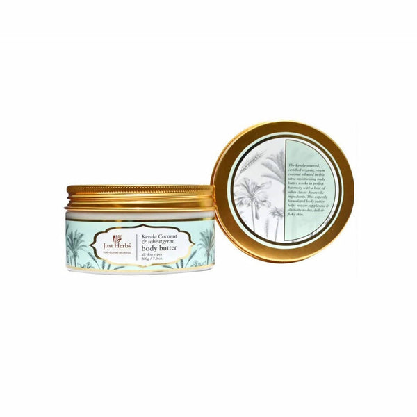 Just Herbs Kerala Coconut & Wheatgerm Body Butter - Distacart