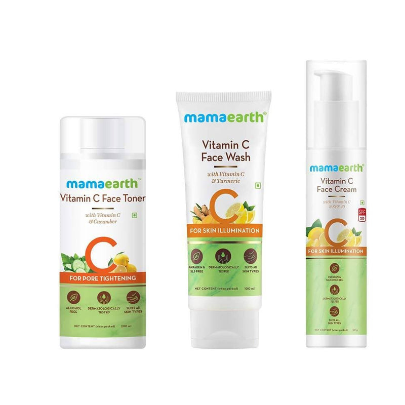 Mamaearth Vitamin C Skincare Regimen Kit