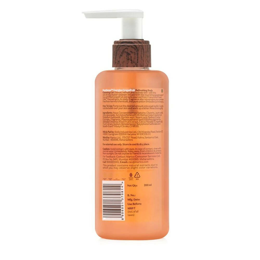 PureSense Energise Grapefruit Refreshing Body Cleansing Gel - Distacart