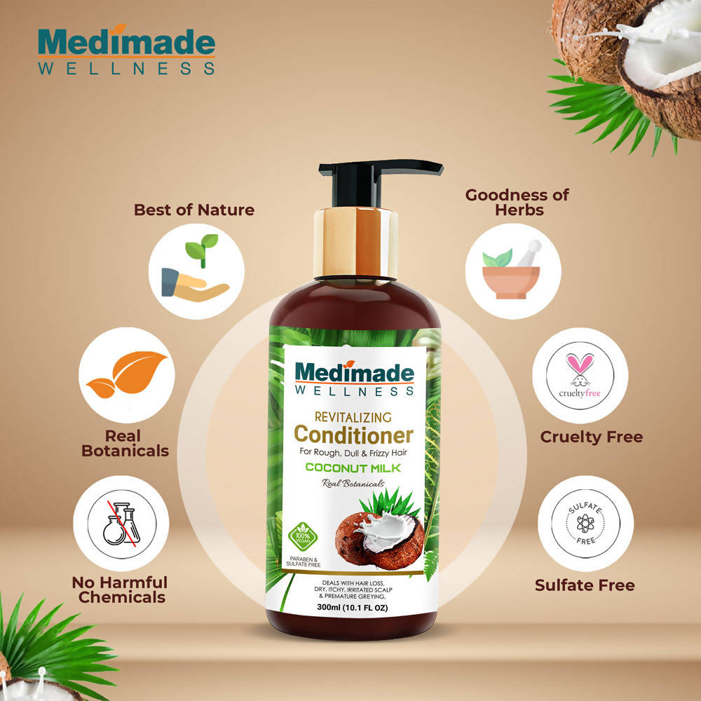 Medimade Wellness Revitalizing Conditioner With Coconut Milk - Distacart