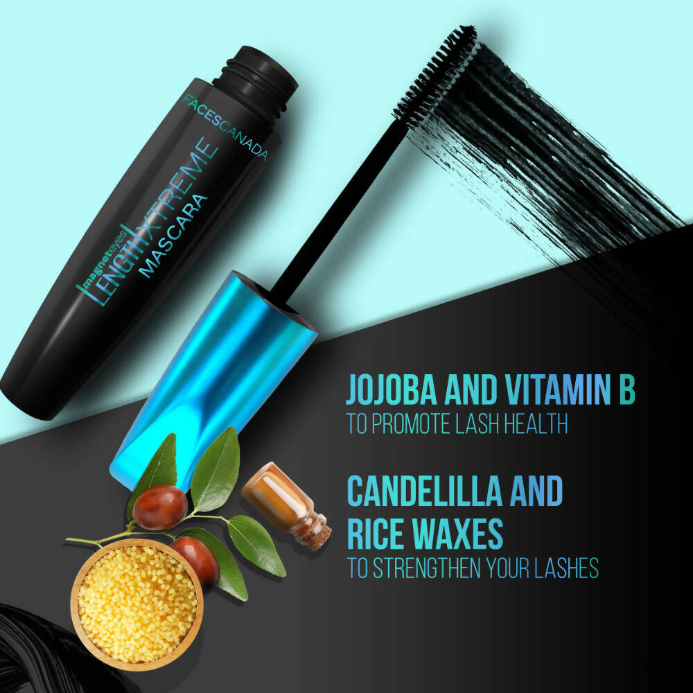 Faces Canada Magneteyes Length Xtreme Mascara - Black - Distacart