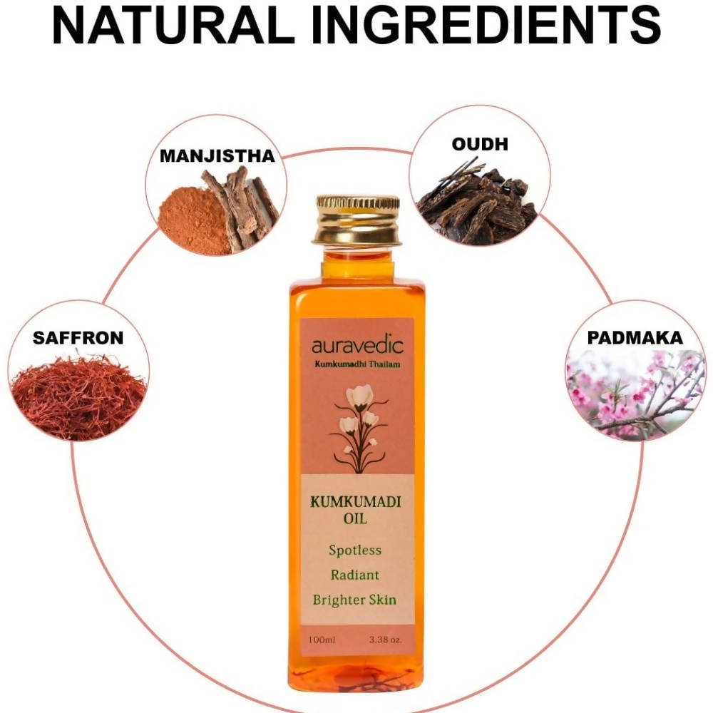 Auravedic Kumkumadi Oil Ingredients