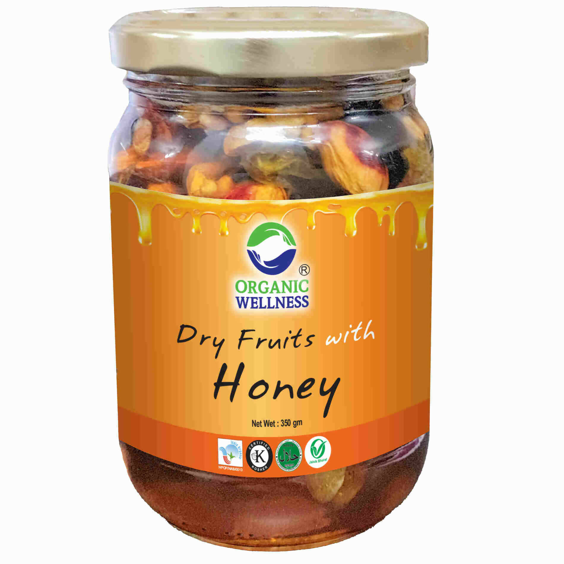 Organic Wellness Dry Fruits with Honey - Distacart