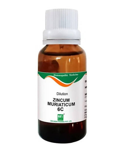 Bio India Homeopathy Zincum Muriaticum Dilution