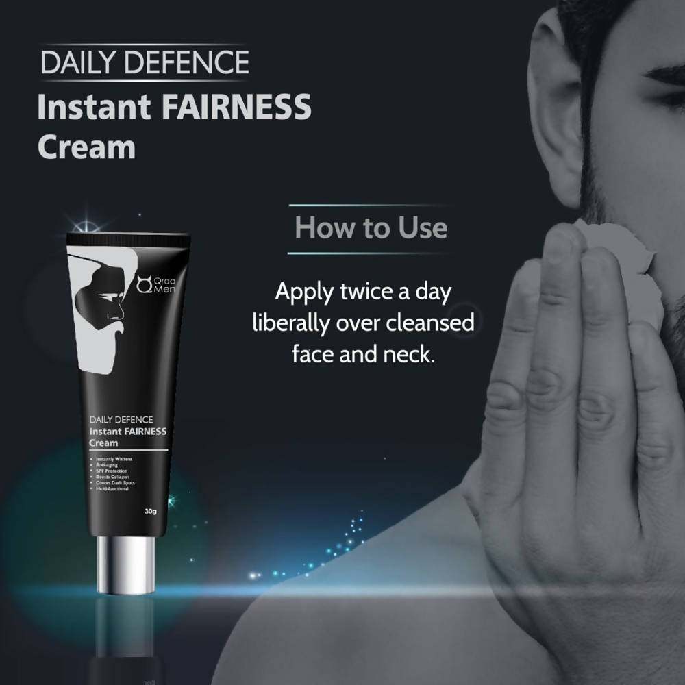 Qraa Men Daily Defence Instant Fairness Cream