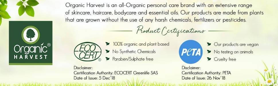 Organic Harvest Hair Oil For Hair Strengthening - Distacart