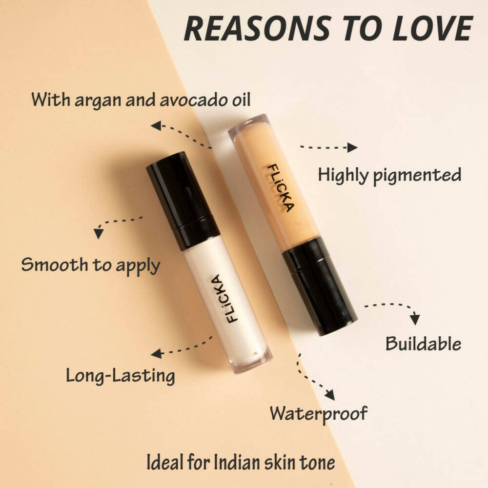Flicka High On Shine Highlighter - Gold - Distacart