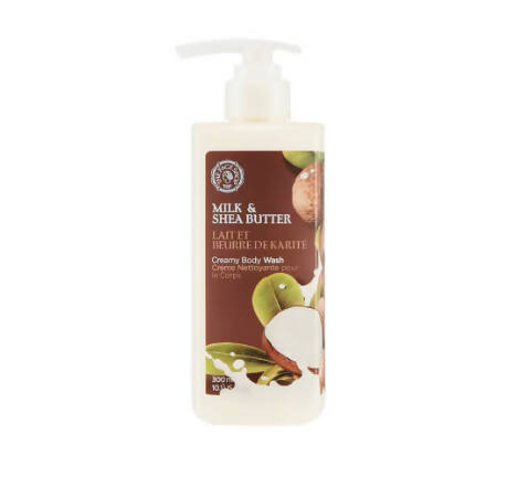 The Face Shop Milk & Shea Butter Creamy Body Wash - Distacart