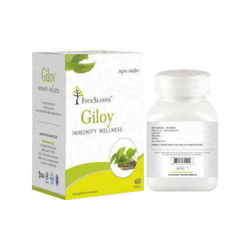 Four Seasons Giloy Immunity Wellness Tablets - Distacart