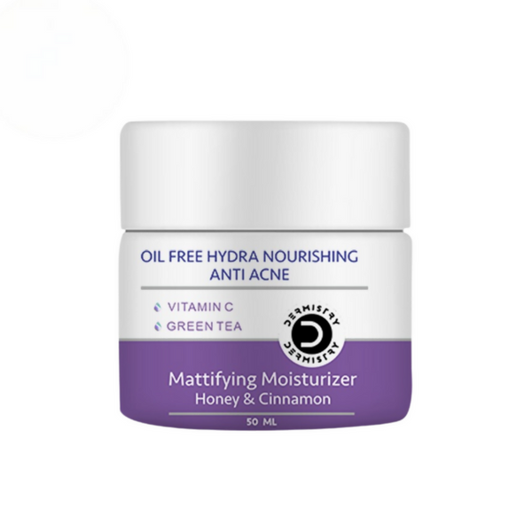 Dermistry Green Tea Vitamin C Oil Free Hydra Nourishing Mattifying Moisturizer Oily Acne Prone Skin - Distacart