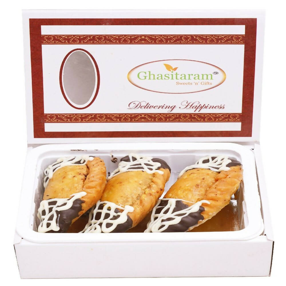 Ghasitaram Choco Dipped Gujiya - Distacart