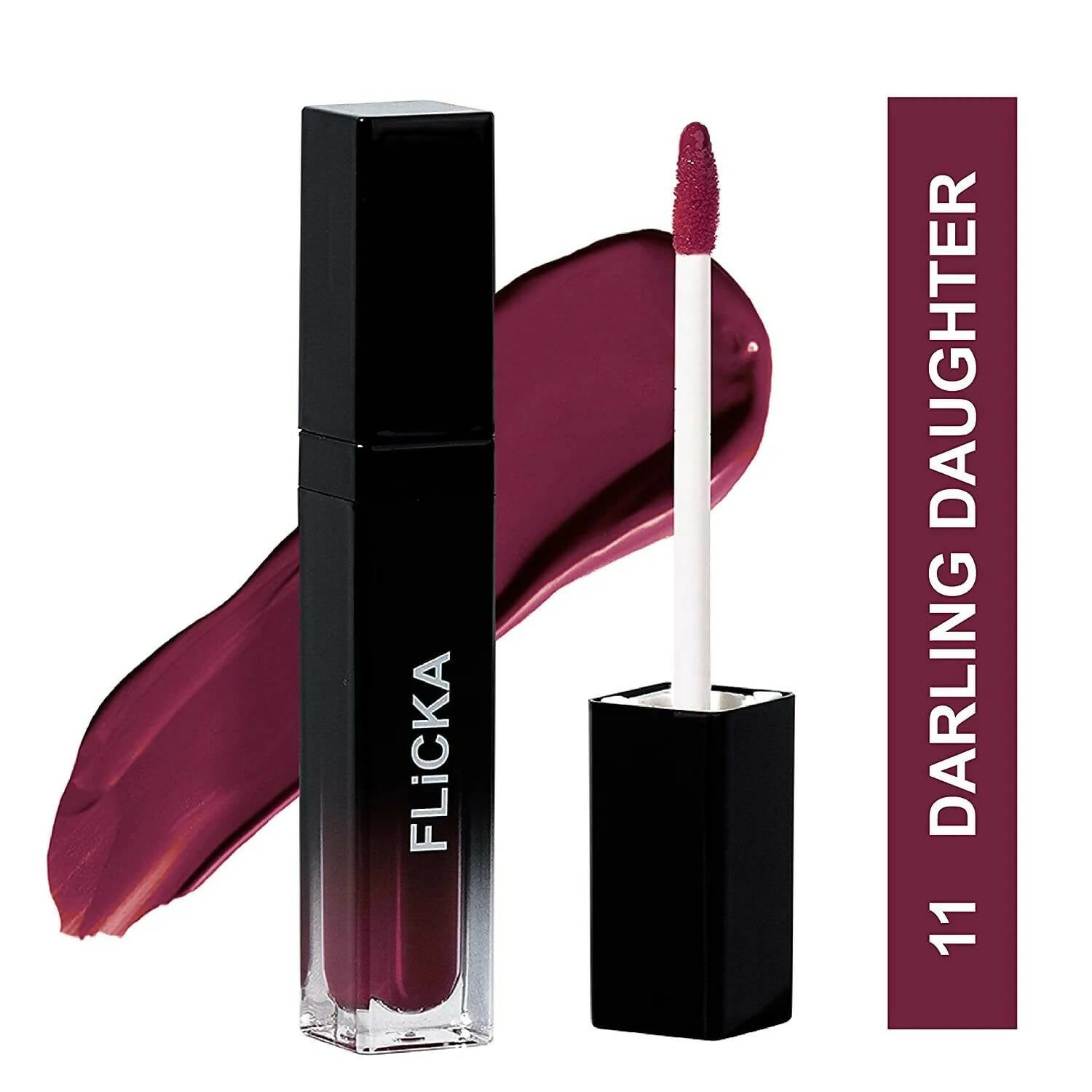 FLiCKA Set and Attack Liquid Matte Lipstick 11 Darling Daughter - Pink - Distacart