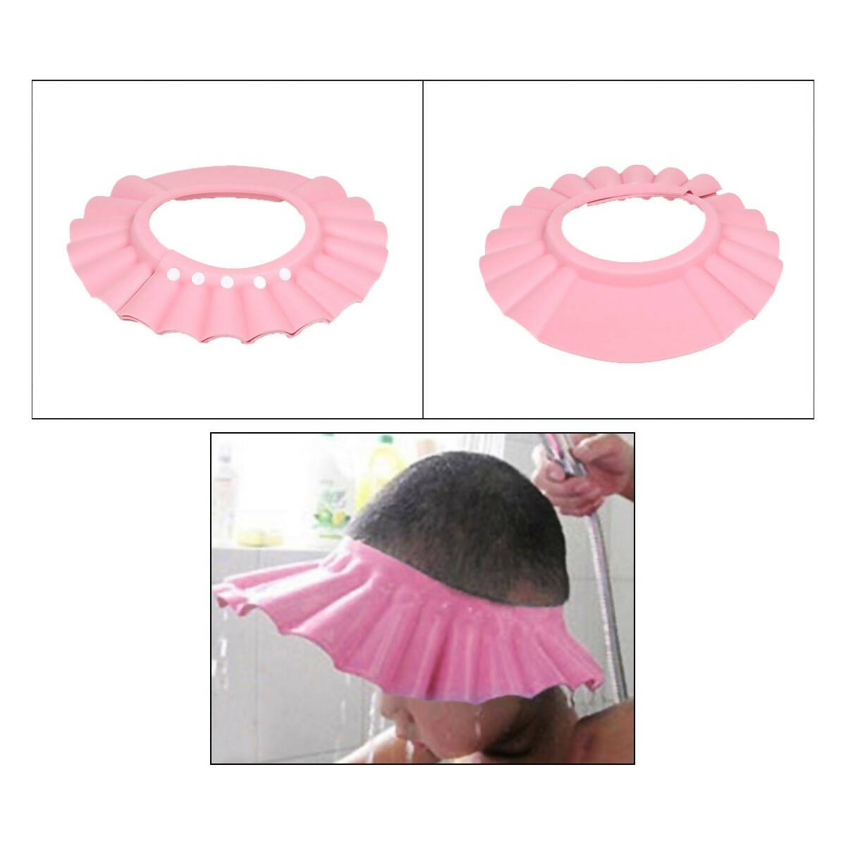 Safe-O-Kid No Tears, Fit-All Adjustable Kid'S Shampoo Hat - Distacart