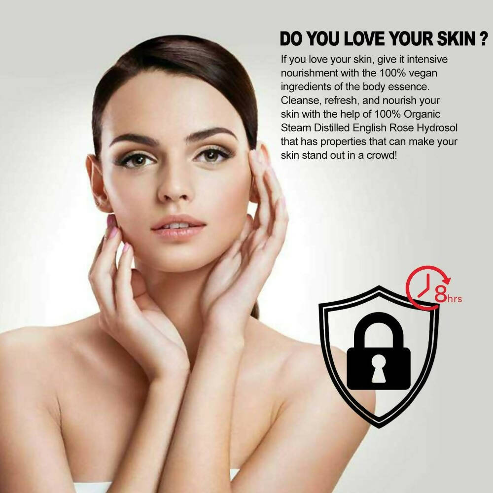 NutriGlow NATURAL'S English Rose Body Milk - Distacart