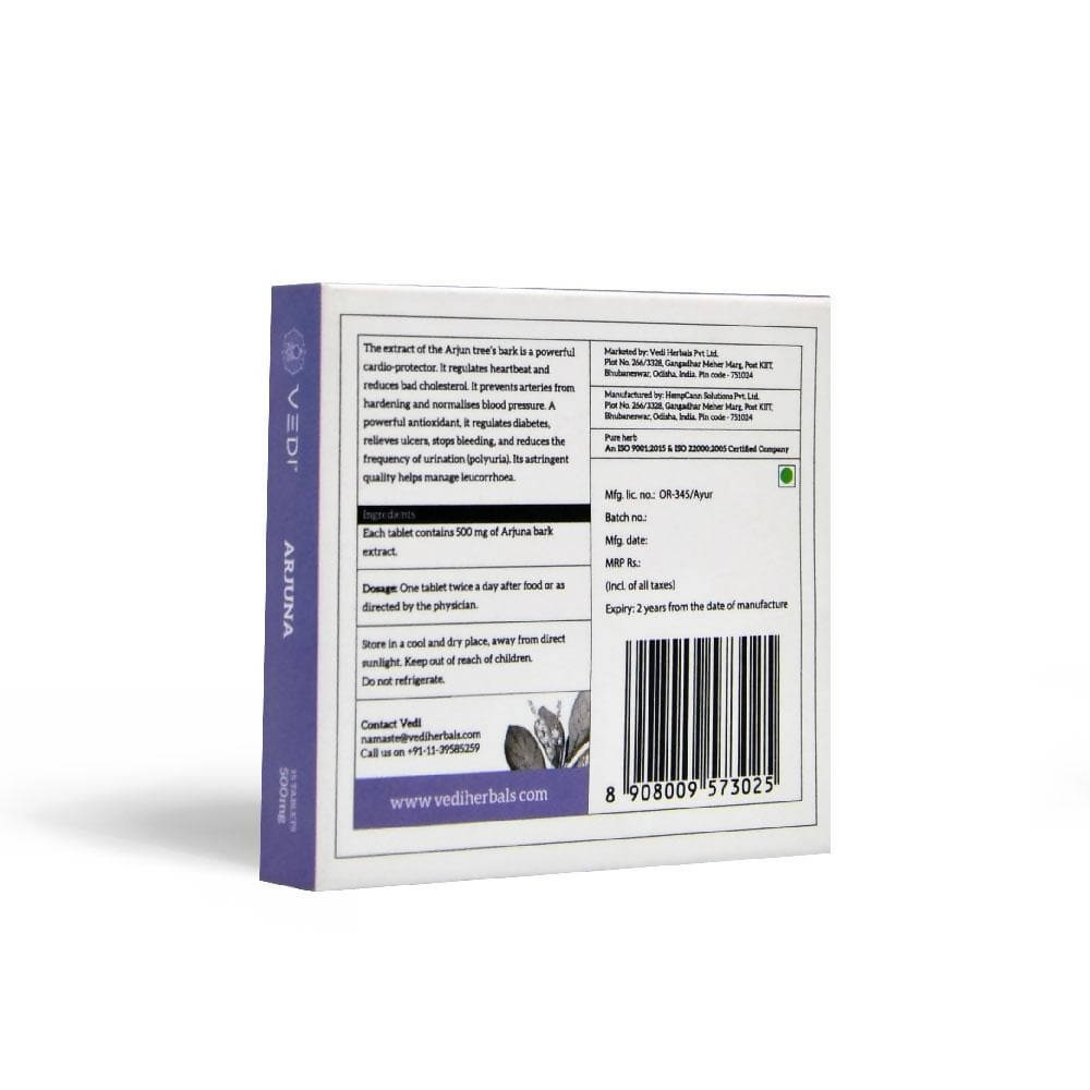 Vedi Herbals Arjuna Tablets