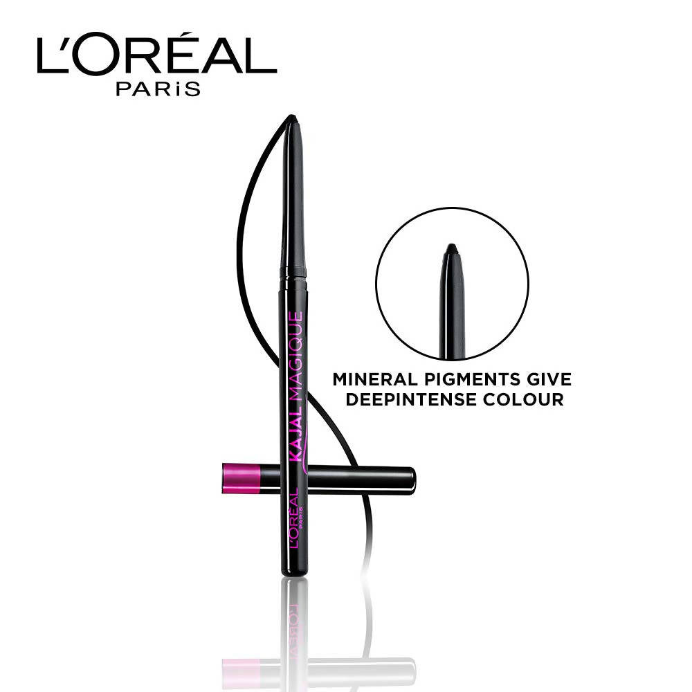 L'Oreal Paris Kajal Magique - Supreme Black - Distacart