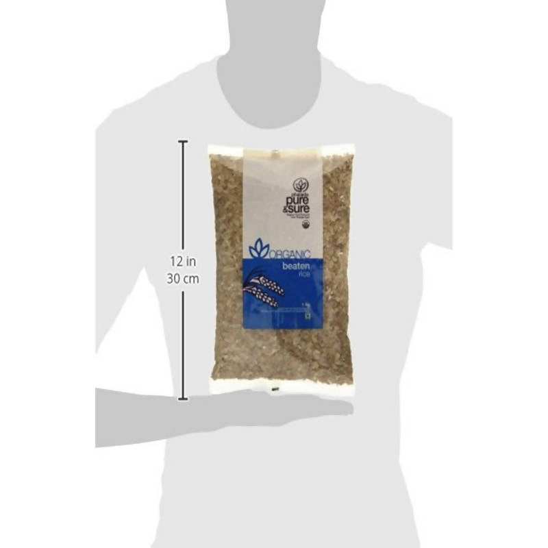 Pure & Sure Organic Red Beaten Rice online