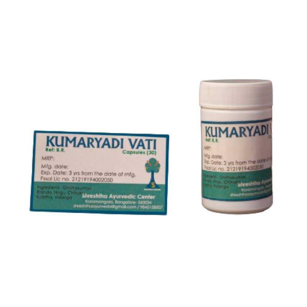 Shreshtha Herbals Kumaryadi Vati Capsules - Distacart