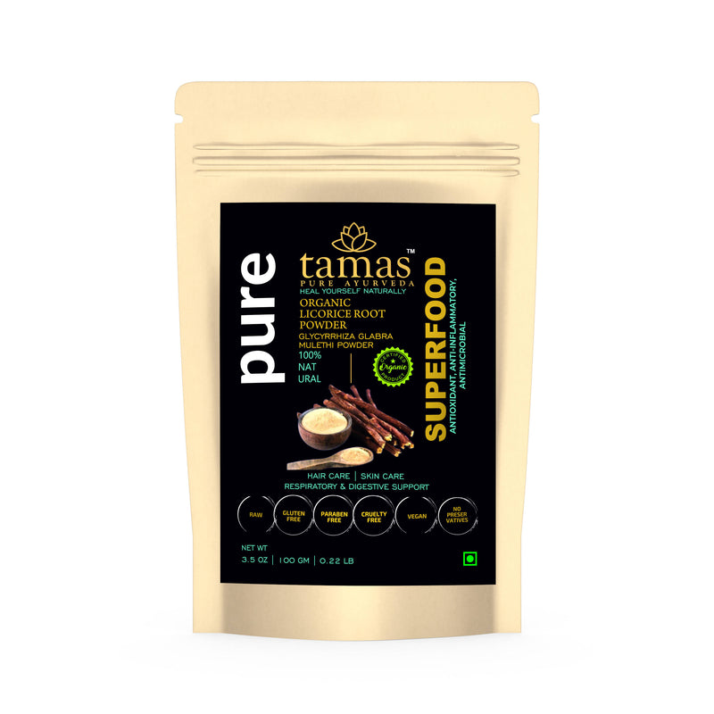 Tamas Pure Ayurveda Superfood Organic Licorice Root Powder - Distacart