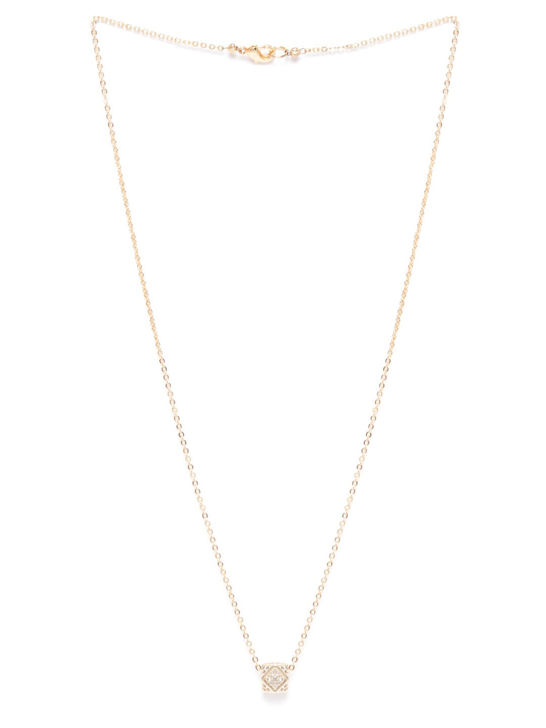 Priyaasi Women Gold-Plated American Diamond Studded Mangalsutra - Distacart