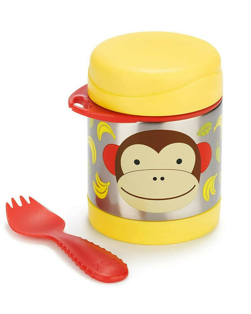 Skip Hop Zoo Insulated Little Kid Food Jar Monkey - Distacart
