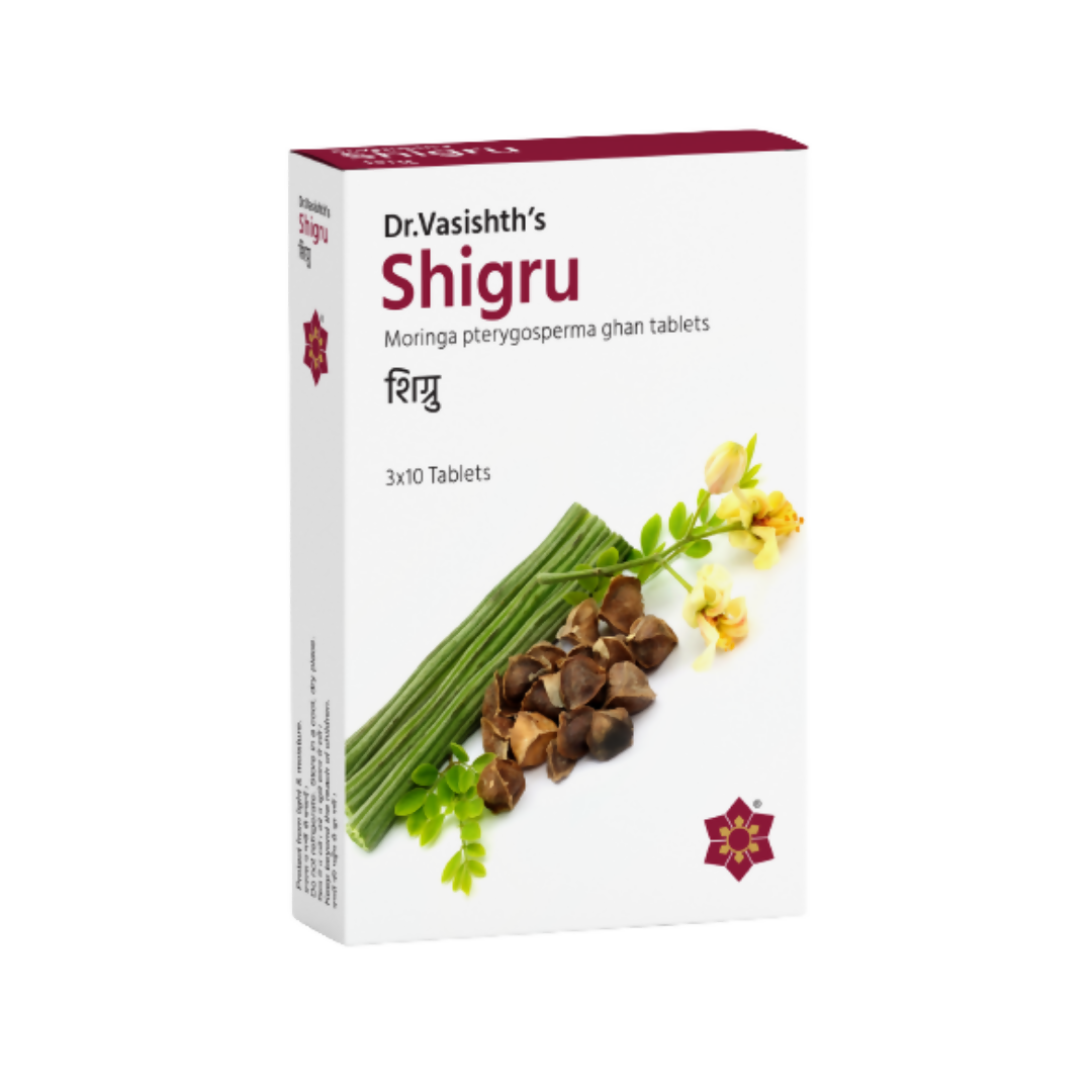Dr.Vasishth's Shigru Tablets - Distacart