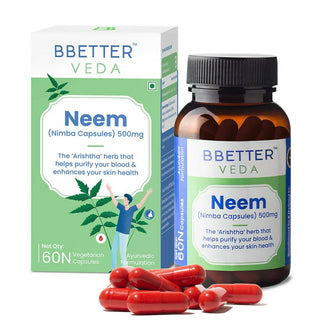 BBETTER Veda Neem Nimba Capsules - Distacart