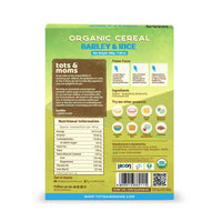 Thumbnail for Tots and Moms Organic Cereal Barley & Rice Cereal - Distacart