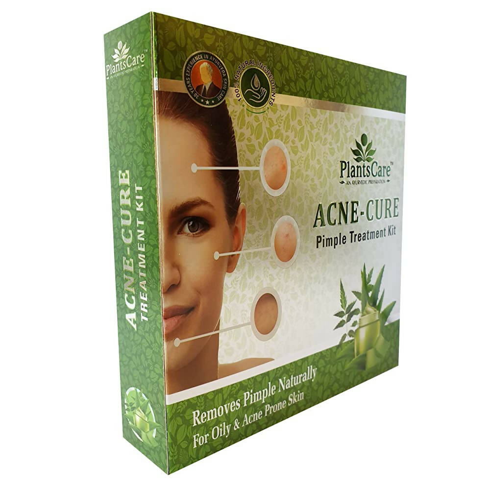 Plants Care Acne cure pimple treatment kit 80g+65ml - Distacart