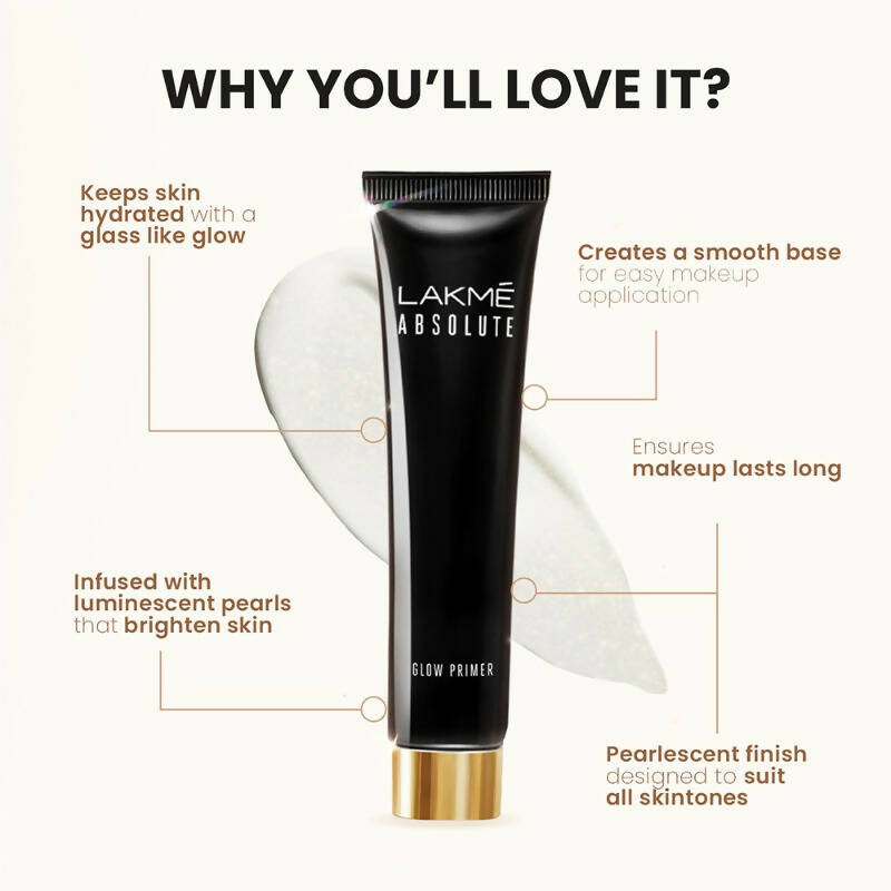 Lakme Absolute Glow Primer - Distacart