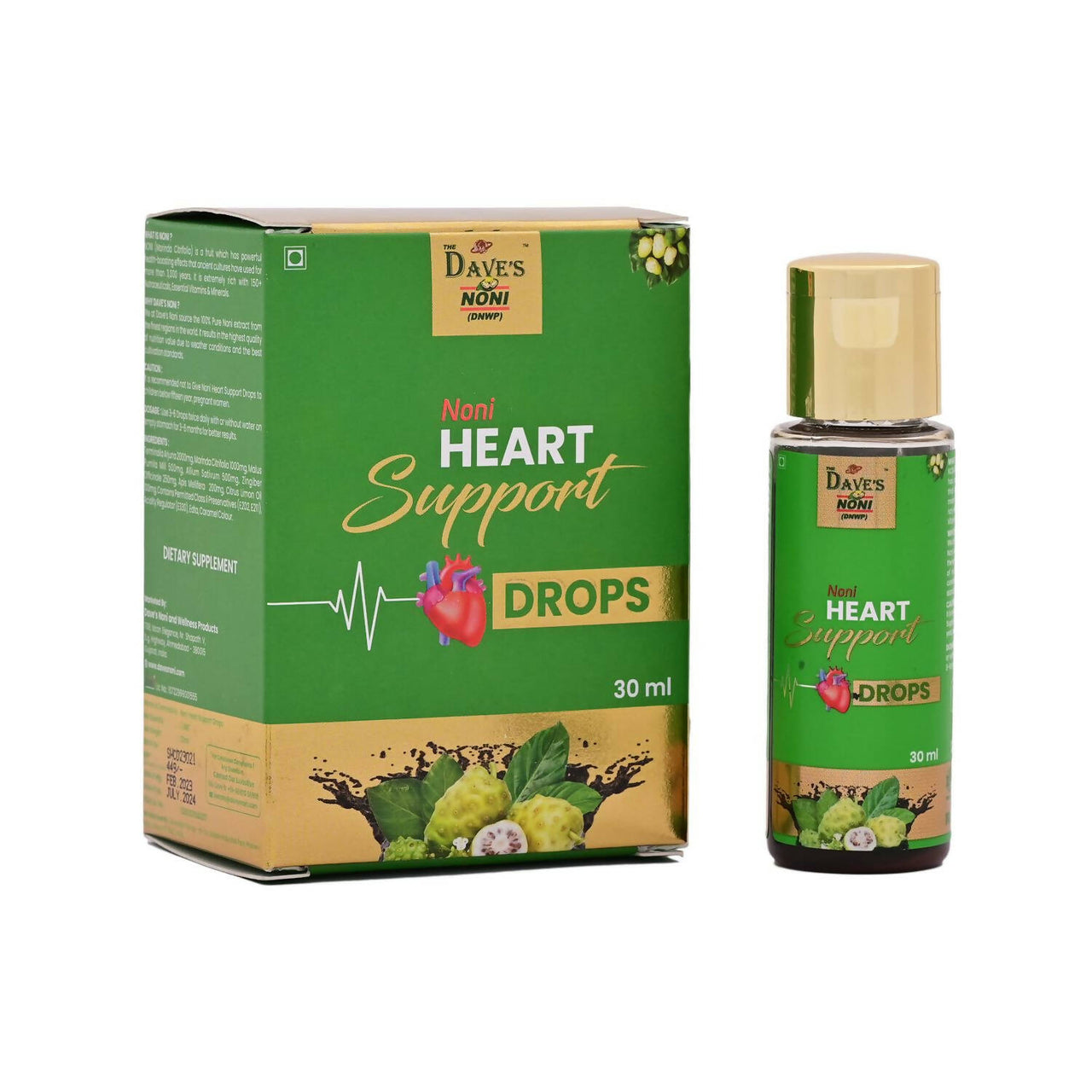 The Dave's Noni Heart Support Drops - Distacart