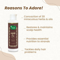 Thumbnail for Mother Sparsh 30 Herbs Hair Oil