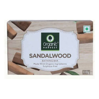 Organic Harvest Sandalwood Bathing Bar 110Gm