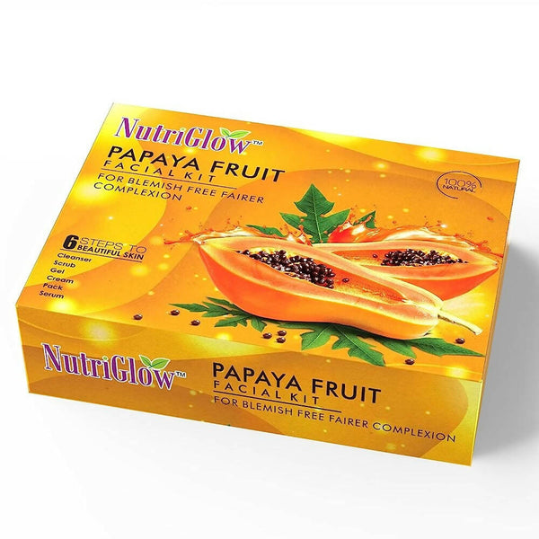 NutriGlow Papaya Fruit Facial Kit - Distacart