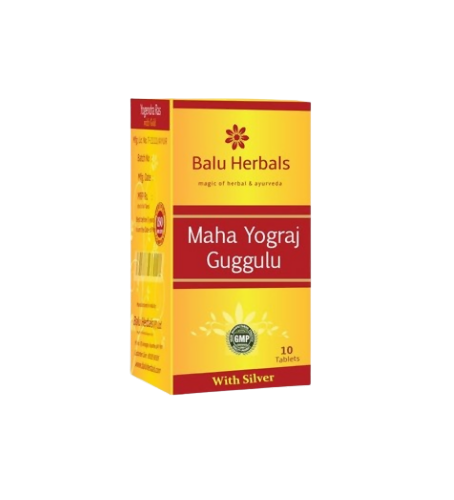 Balu Herbals Mahayograj Guggulu Silver Tablets - Distacart