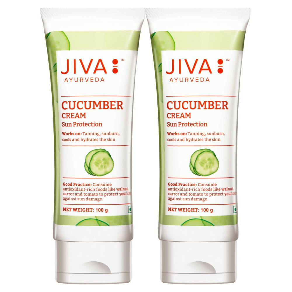 Jiva Ayurveda Cucumber Cream - Distacart