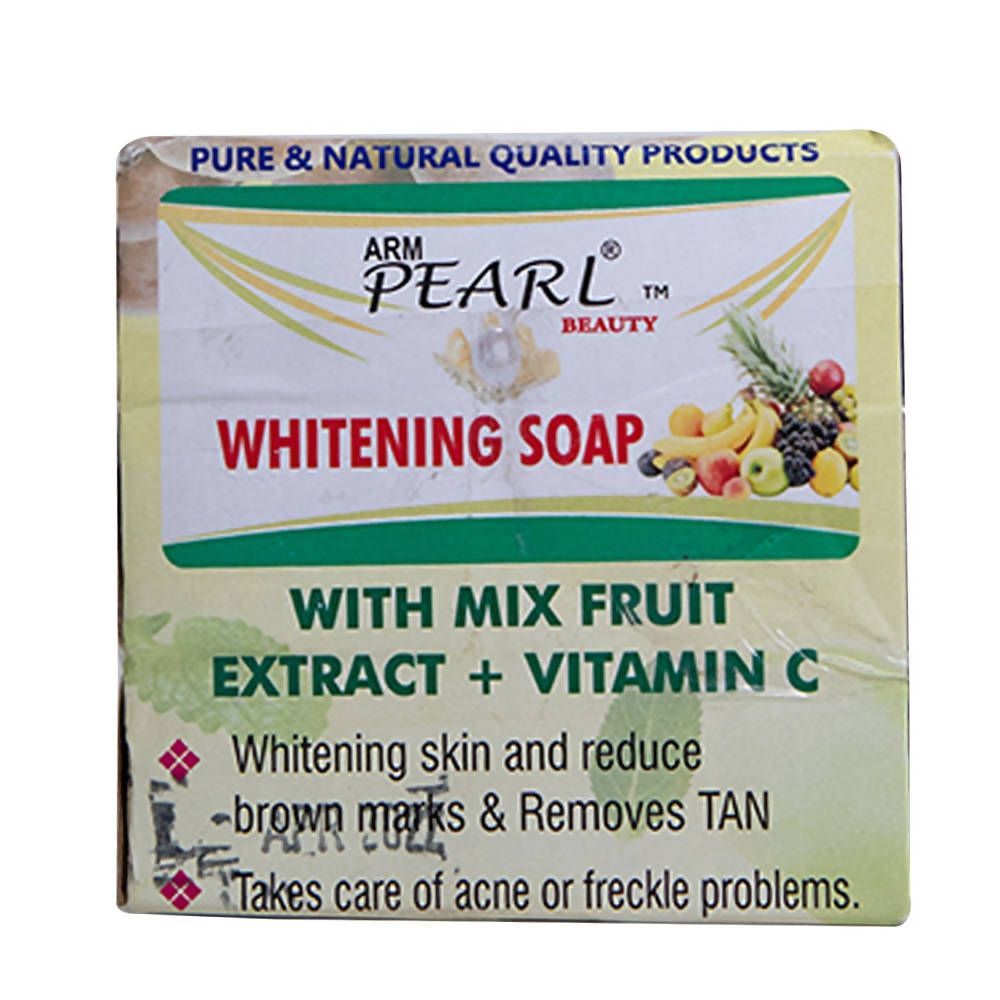 ARM Pearl Beauty Whitening Soap with Mix fruit extract + Vitamin C - Distacart