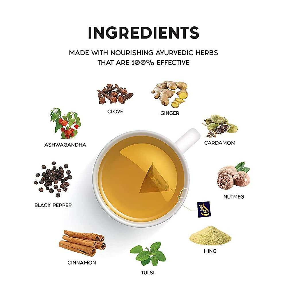 Care Ashwagandha Spiced Green Tea Bags - Distacart