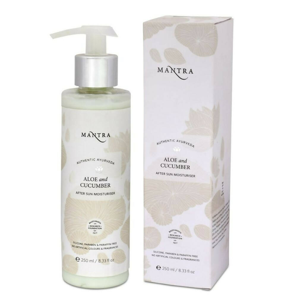 Mantra Herbal Aloe and Cucumber After Sun Moisturiser - Distacart