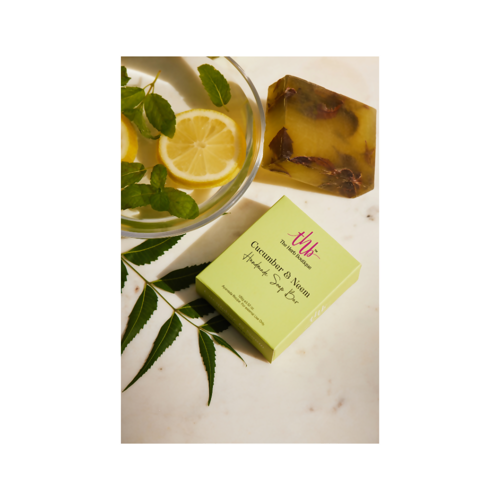 The Herb Boutique Cucumber And Neem Glycerine Soap Bar - Distacart