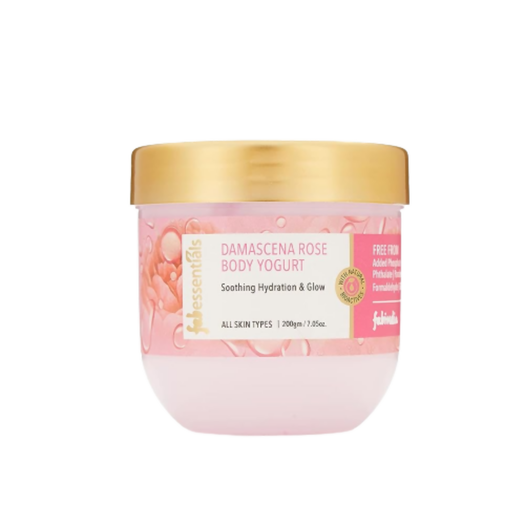 Fabessentials Damacena Rose Body Yogurt - Distacart